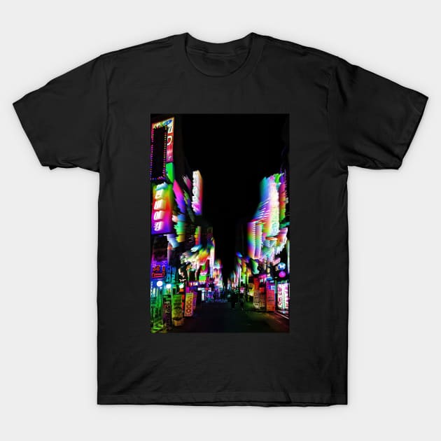 Bursting Nights T-Shirt by Caline Design